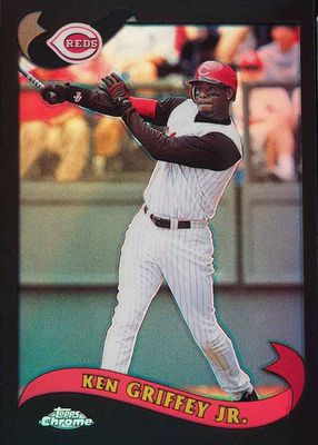 2002 Topps Chrome #550 Black Refractor /50