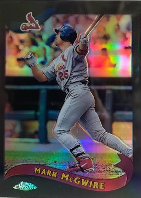 2002 Topps Chrome #600 Black Refractor /50