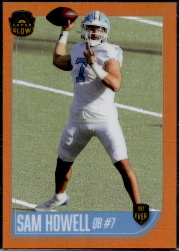 2021 Super Glow #305 Autographs - Orange Glow /100