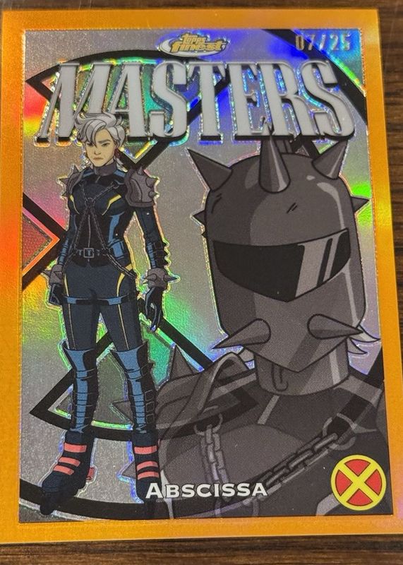 2025 Topps Finest X-Men 97 #65 Uncommon - Orange Refractor /25