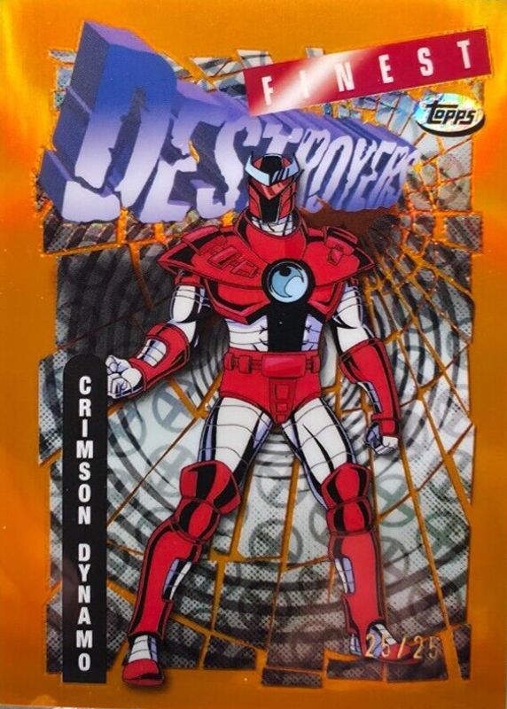 2025 Topps Finest X-Men 97 #71 Uncommon - Orange Refractor /25