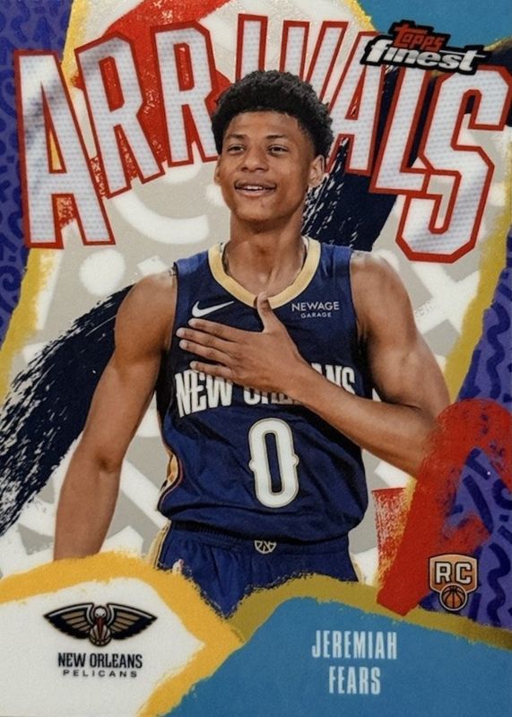 2025 Topps Finest #A-7 Arrivals