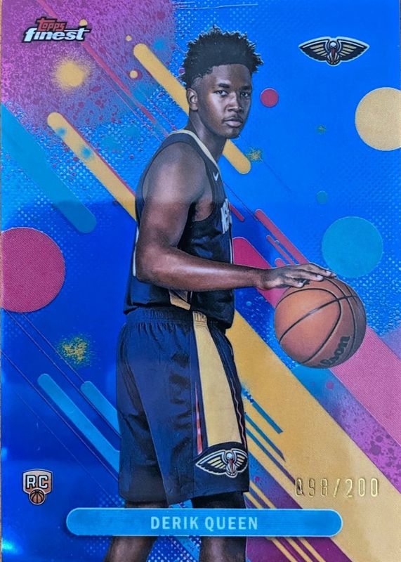 2025 Topps Finest #13 Common - Blue Refractor /200