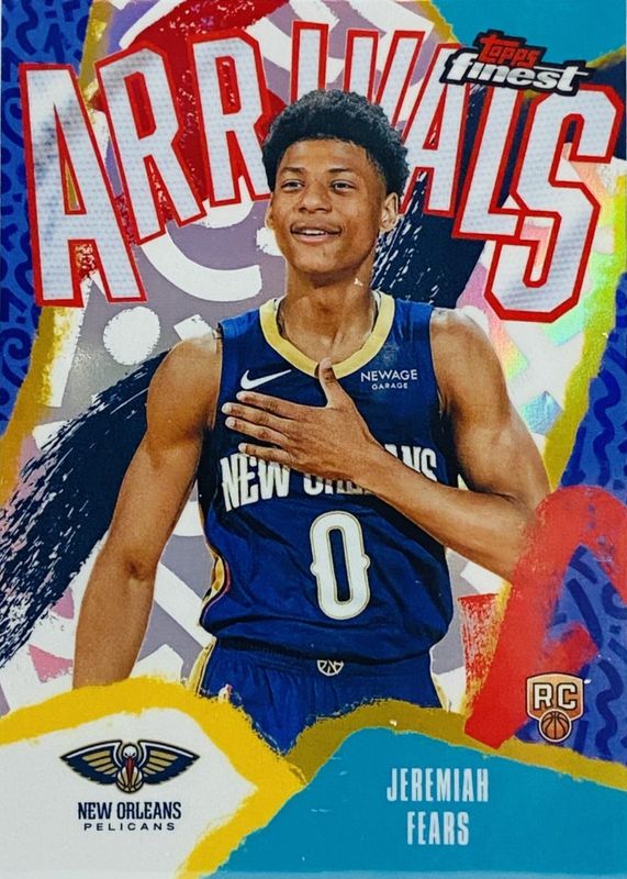 2025 Topps Finest #A-7 Arrivals - Refractor