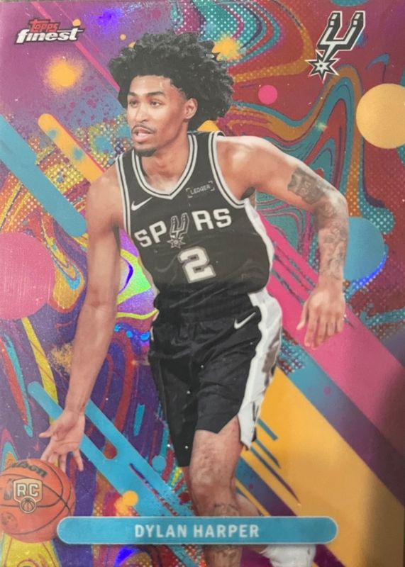 2025 Topps Finest #2 Common - Oil Spill Refractor