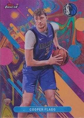 2025 Topps Finest #1 Common - Oil Spill Refractor