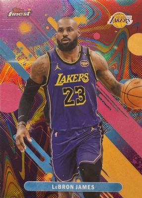 2025 Topps Finest #79 Common - Oil Spill Refractor