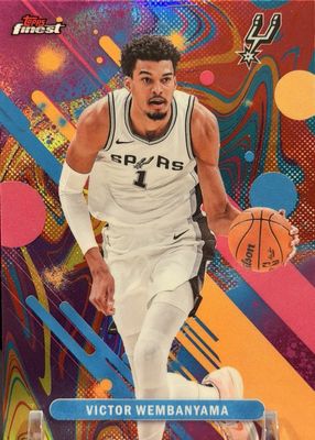 2025 Topps Finest #98 Common - Oil Spill Refractor