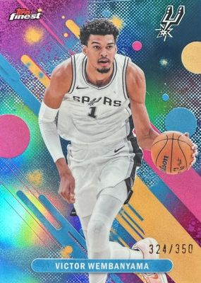 2025 Topps Finest #98 Common - Sky Blue Refractor /350