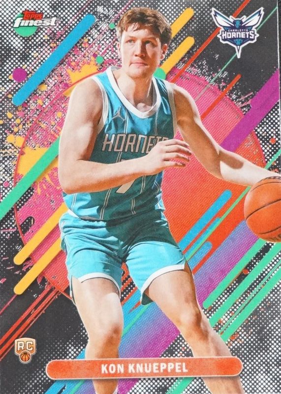 Kon Knueppel 2025 Topps Finest #204 Rare Price Guide - Sports Card Investor