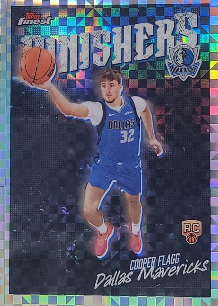 Cooper Flagg 2025 Topps Finest #FI-8 Finishers - X-Fractor Price