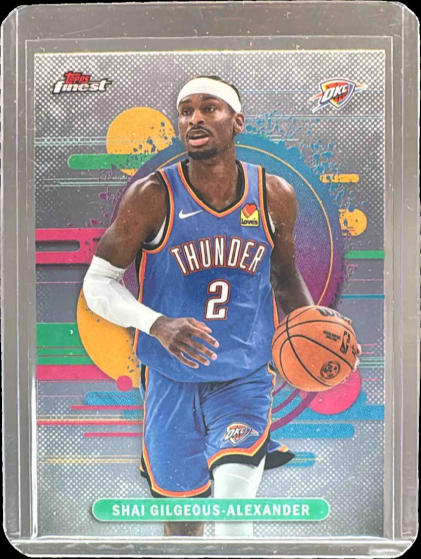 Shai Gilgeous-Alexander 2025 Topps Finest #160 Uncommon Price