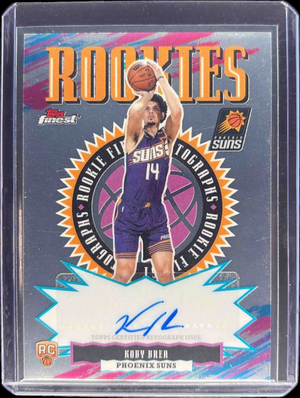 2025 Topps Finest #RFA-KB Rookie Finest Autographs