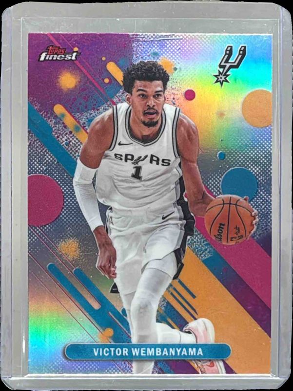 Victor Wembanyama 2025 Topps Finest #98 Common - Refractor Price