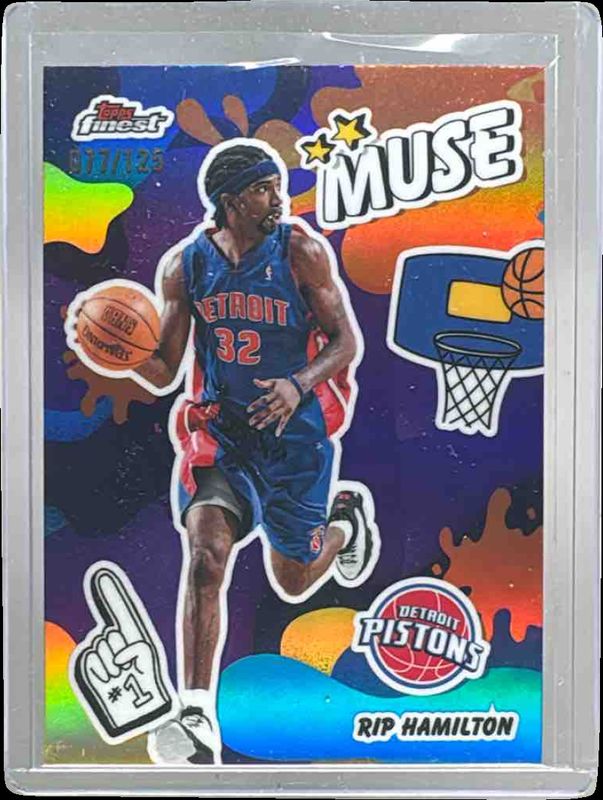 2025 Topps Finest #M-23 Muse - Purple X-Fractor /125