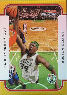 2003 Bowman #90 Chrome - Gold Refractor /50