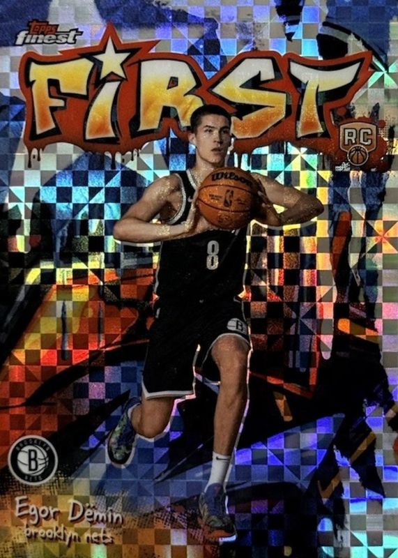 2025 Topps Finest #F-8 First - X-Fractor