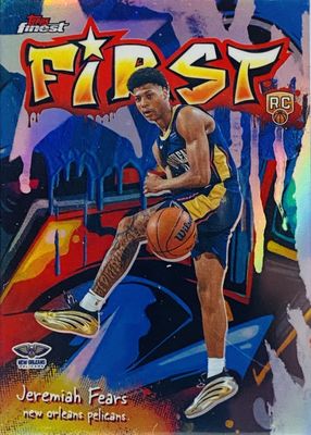 2025 Topps Finest #F-7 First - Refractor