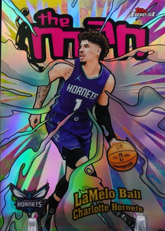 LaMelo Ball 2025 Topps Finest #TM-15 The Man /(SSP) Price Guide