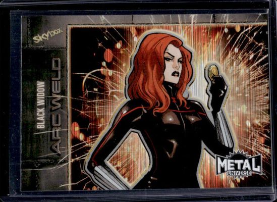 2024 Skybox Metal Universe Avengers #AW-9 Arc Weld