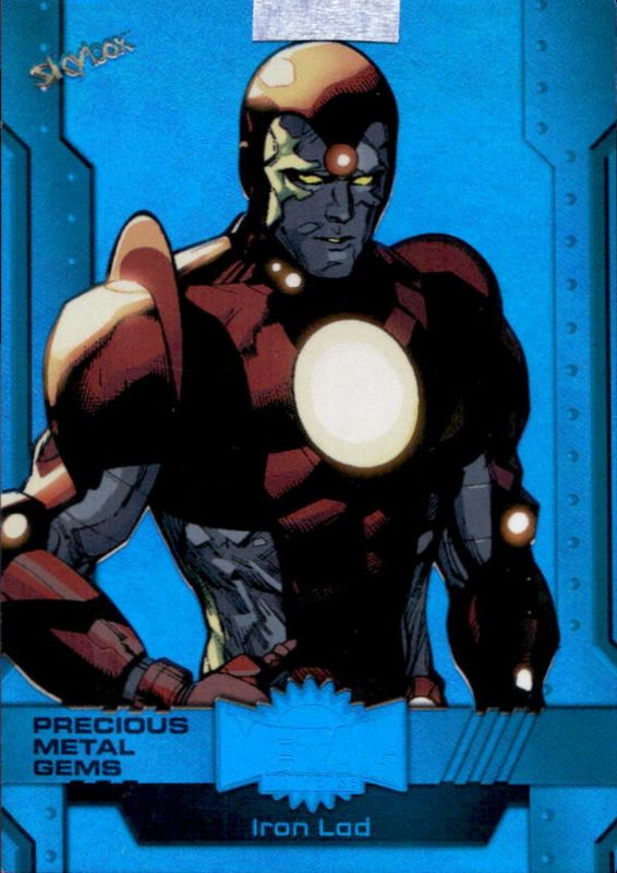 2024 Skybox Metal Universe Avengers #95 Precious Metal Gems Blue /50