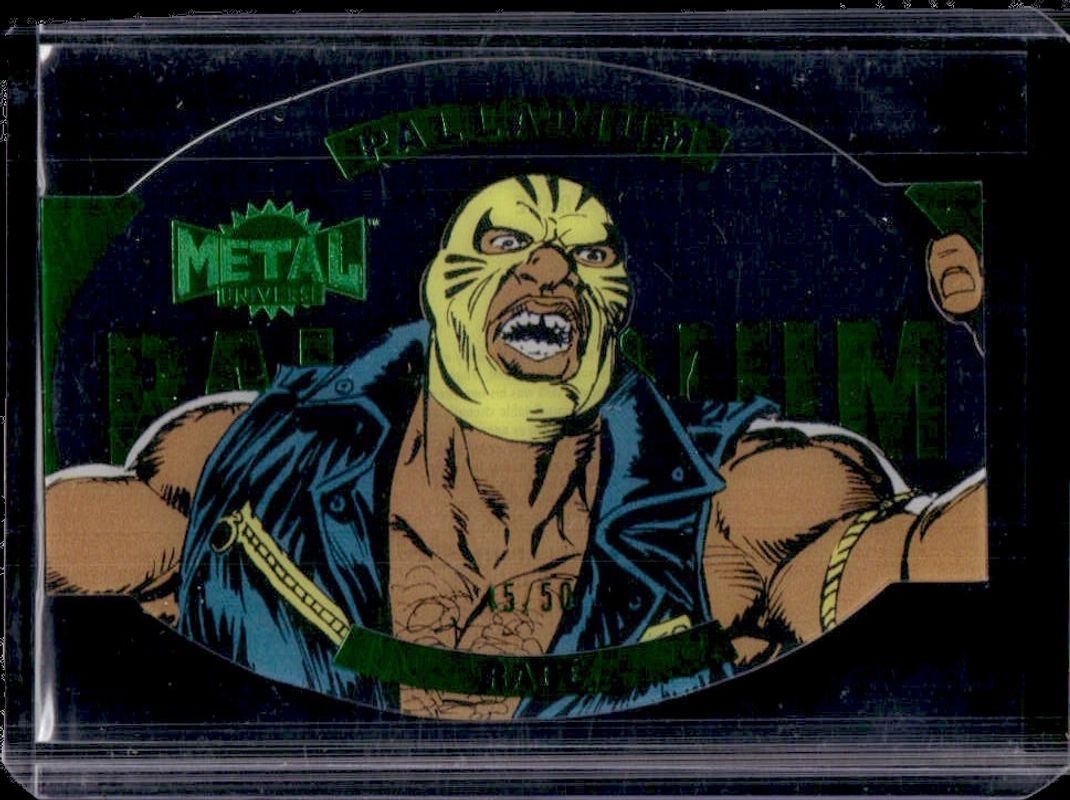 2024 Skybox Metal Universe Avengers #P-19 Palladium Emerald /50