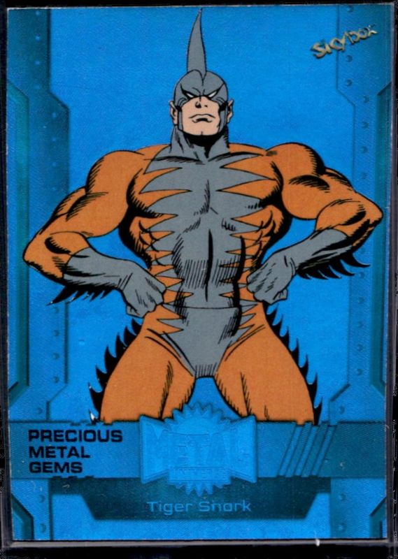 2024 Skybox Metal Universe Avengers #133 Precious Metal Gems Blue /50