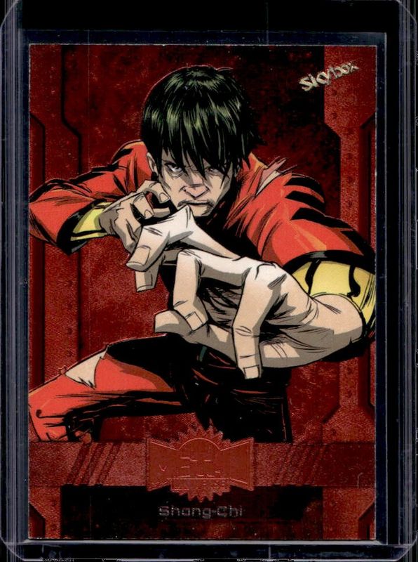 2024 Skybox Metal Universe Avengers #40 Orange FX /25