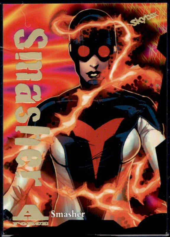2024 Skybox Metal Universe Avengers #AF34 A Force - Gold Rave /25