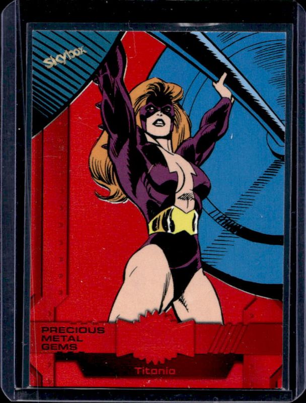 2024 Skybox Metal Universe Avengers #165 Precious Metal Gems Red /100