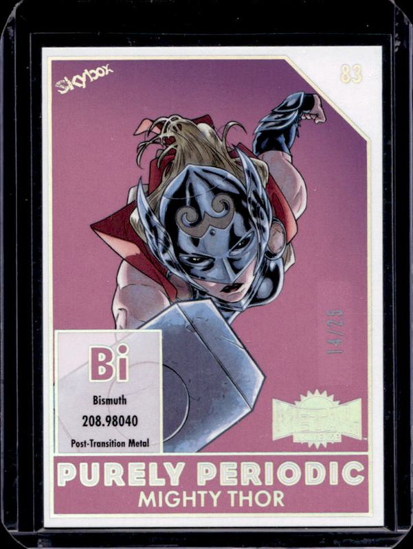 2024 Skybox Metal Universe Avengers #PP-83 Purely Periodic /10