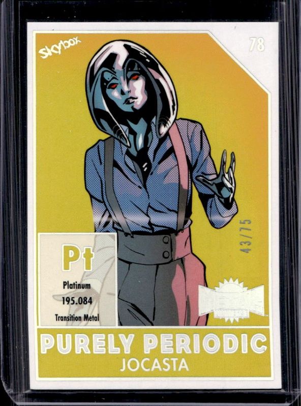 2024 Skybox Metal Universe Avengers #PP-78 Purely Periodic /10