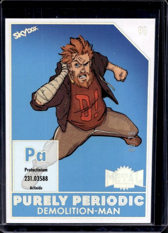 2024 Skybox Metal Universe Avengers #PP-91 Purely Periodic /10