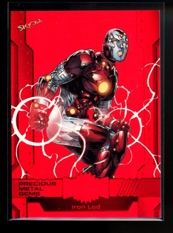 2024 Skybox Metal Universe Avengers #195 Precious Metal Gems Red /100