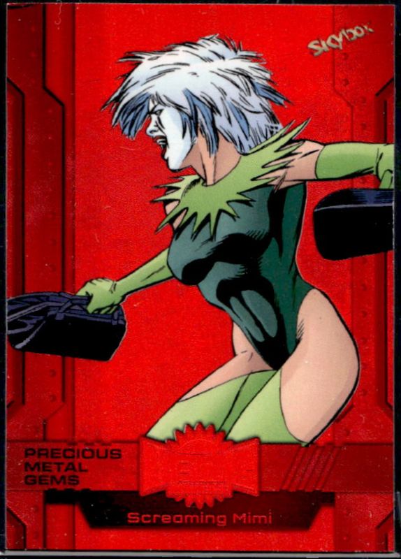 2024 Skybox Metal Universe Avengers #141 Precious Metal Gems Red /100