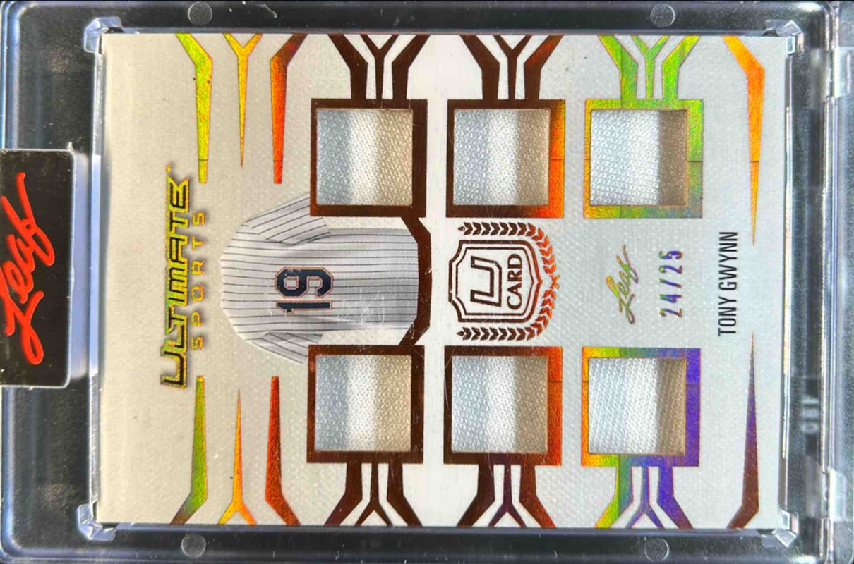 2024 Leaf Ultimate Sports #TUC-22 The Ultimate Card - Holo Bronze /25