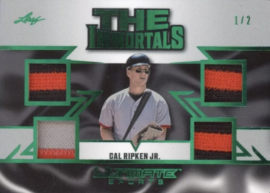 2024 Leaf Ultimate Sports #I-1 The Immortals - Holo Green /2
