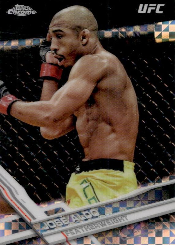 2017 Topps Chrome UFC #2 X-Fractor