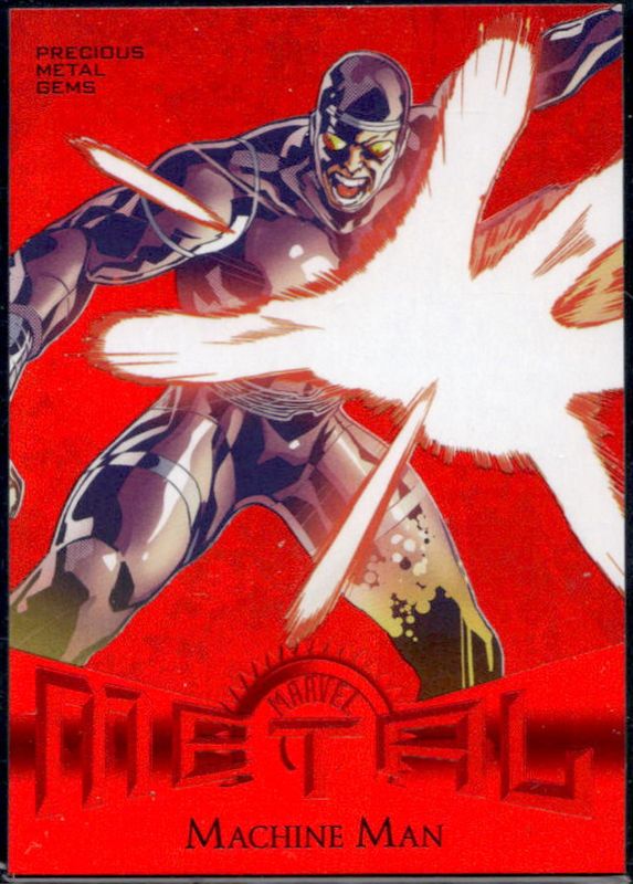 2024 Skybox Metal Universe Avengers #R-25 Retro - Precious Metal Gems Red /100