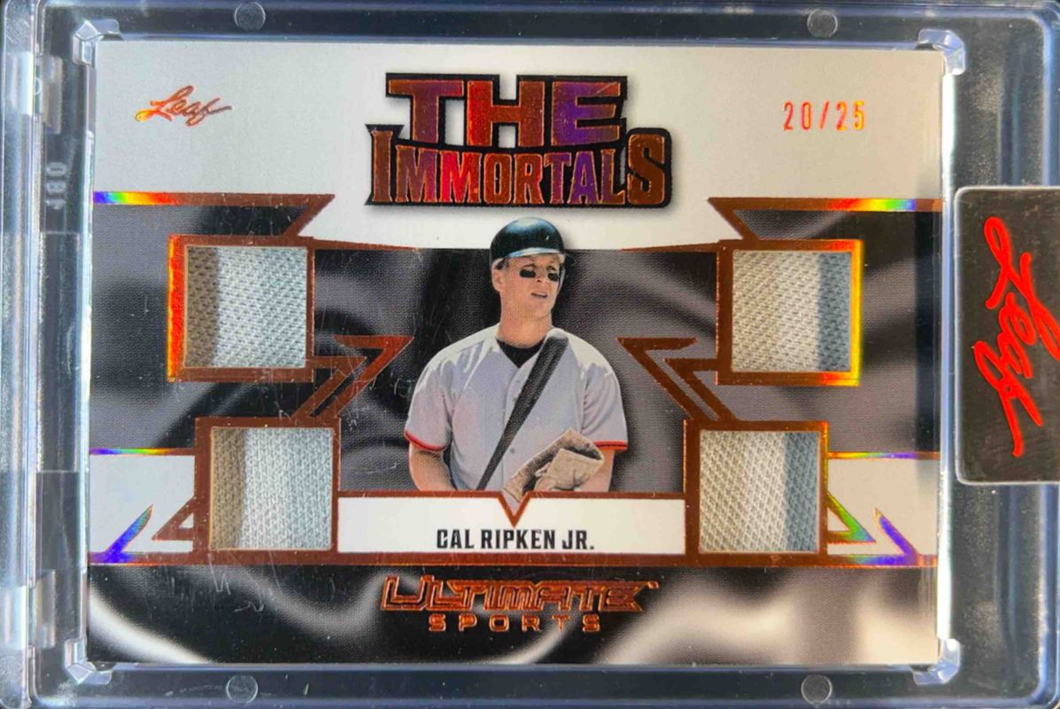 2024 Leaf Ultimate Sports #I-1 The Immortals - Holo Bronze /25