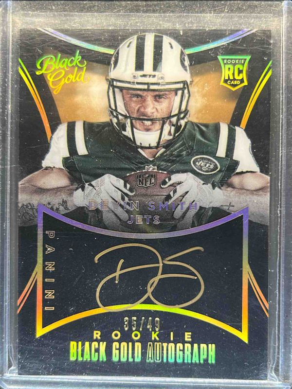 2015 Black Gold #RAU-DS Black Gold Rookie Autographs - Gold /25