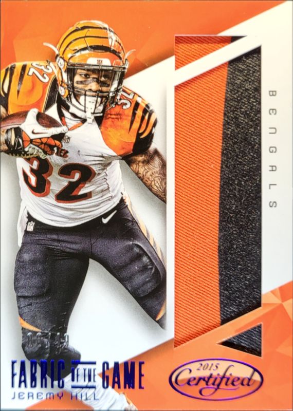 2015 Certified #FOTG-JH Fabric of the Game - Prime /25
