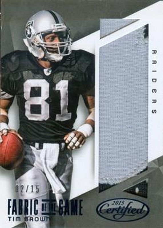2015 Certified #FOTG-BR Fabric of the Game - Prime /25