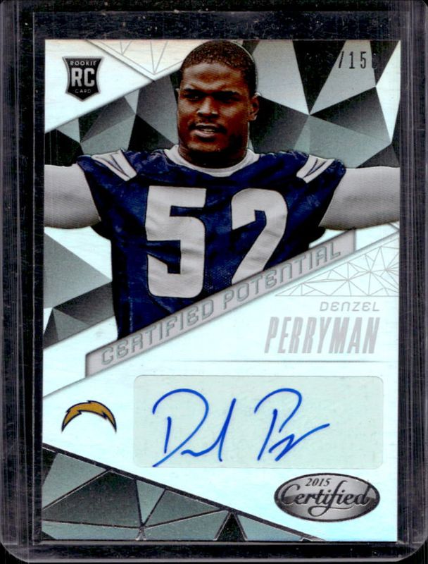 2015 Certified #CP-DP Certified Potential Autographs - Mirror Silver /49