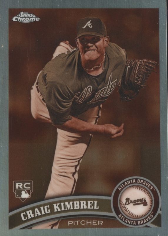 2011 Topps Chrome #195 Sepia Refractor /99