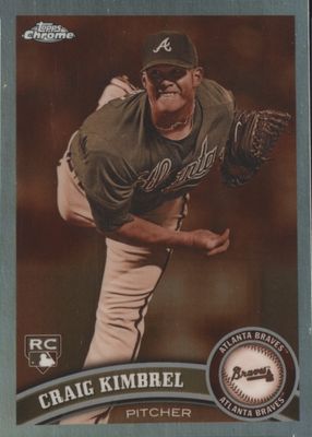 2011 Topps Chrome #195 Sepia Refractor /99