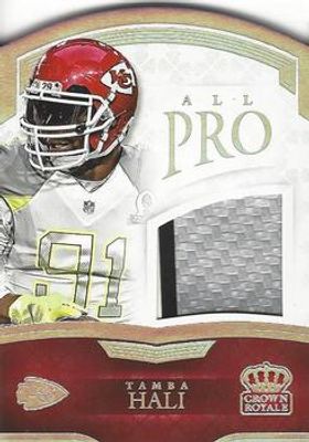 2015 Crown Royale #PBM-TH All Pro Materials Die-Cut - Silver /25