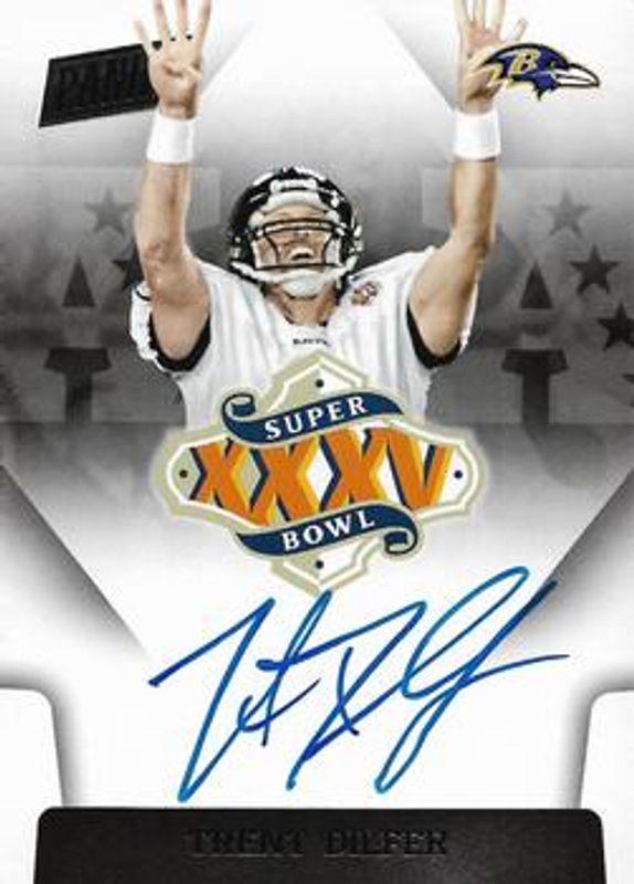 2015 Gridiron Kings #SBXXXV-TD Super Bowl Signatures