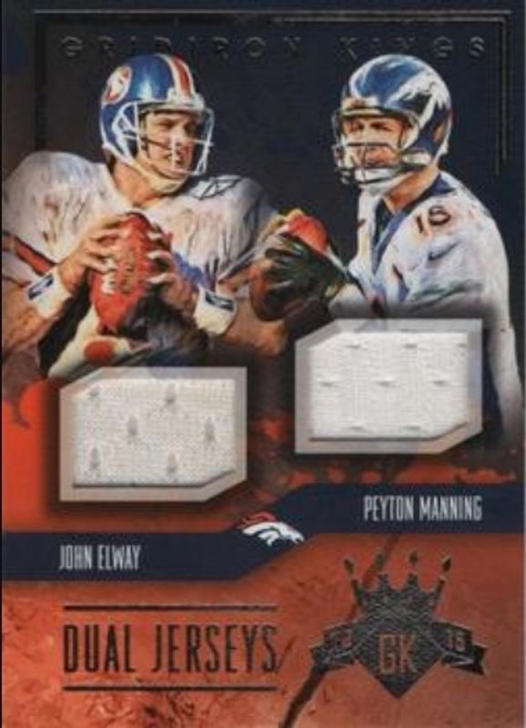 2015 Gridiron Kings #DJ-JEPM Gridiron Kings Dual Jerseys /249