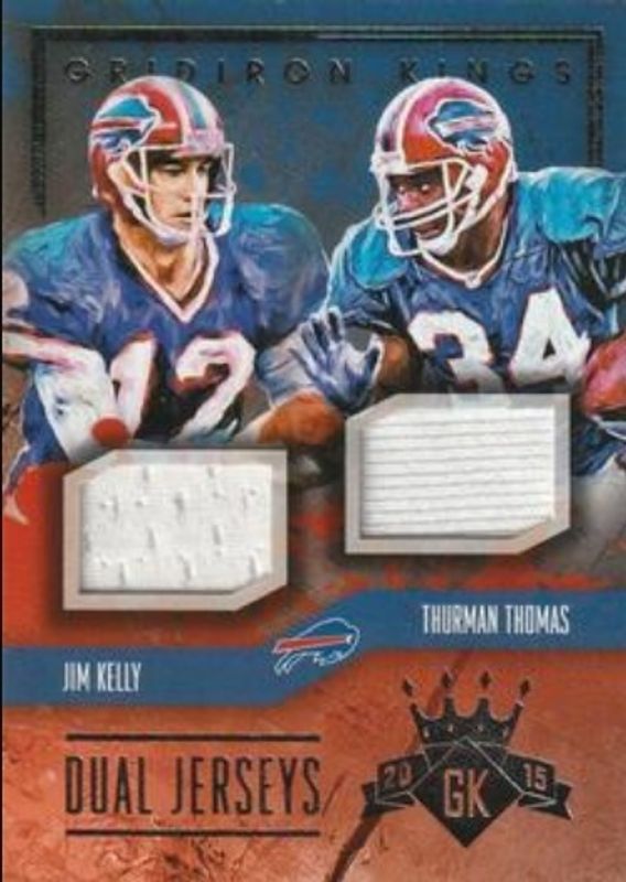 2015 Gridiron Kings #DJ-JKTT Gridiron Kings Dual Jerseys /249